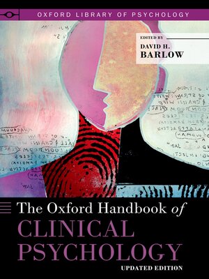 cover image of The Oxford Handbook of Clinical Psychology